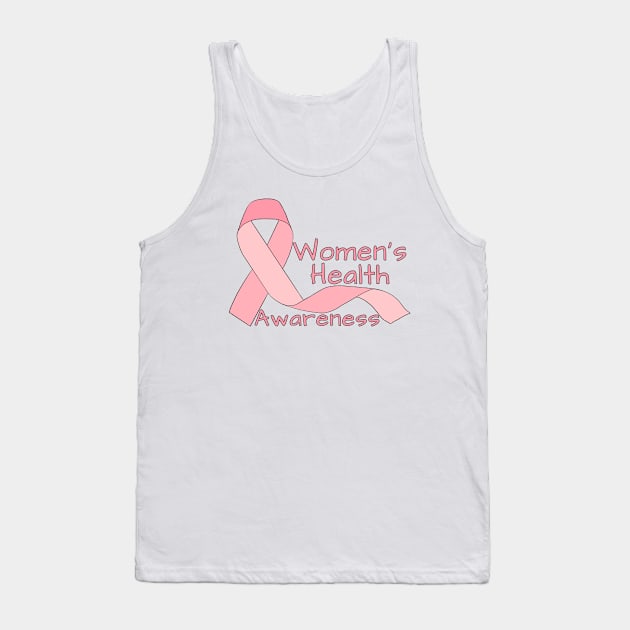 Women’s Health Awareness Tank Top by DiegoCarvalho